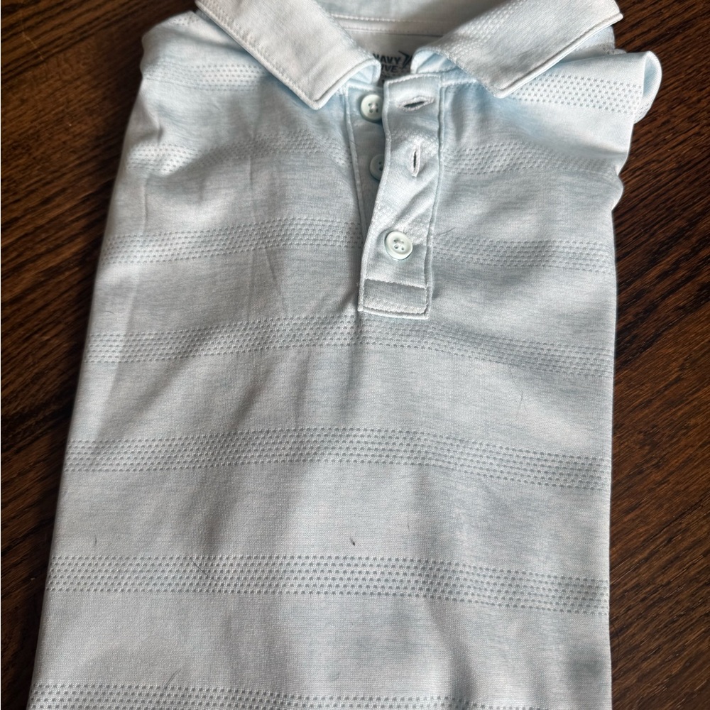 Old Navy Blue Polo Shirt Classic Design